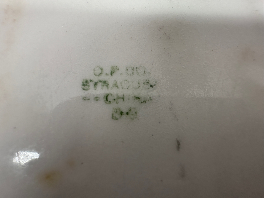 Vintage French Hand Painted Platter 15W And Hotel Del Coronado Dish 11W [Photo 14]