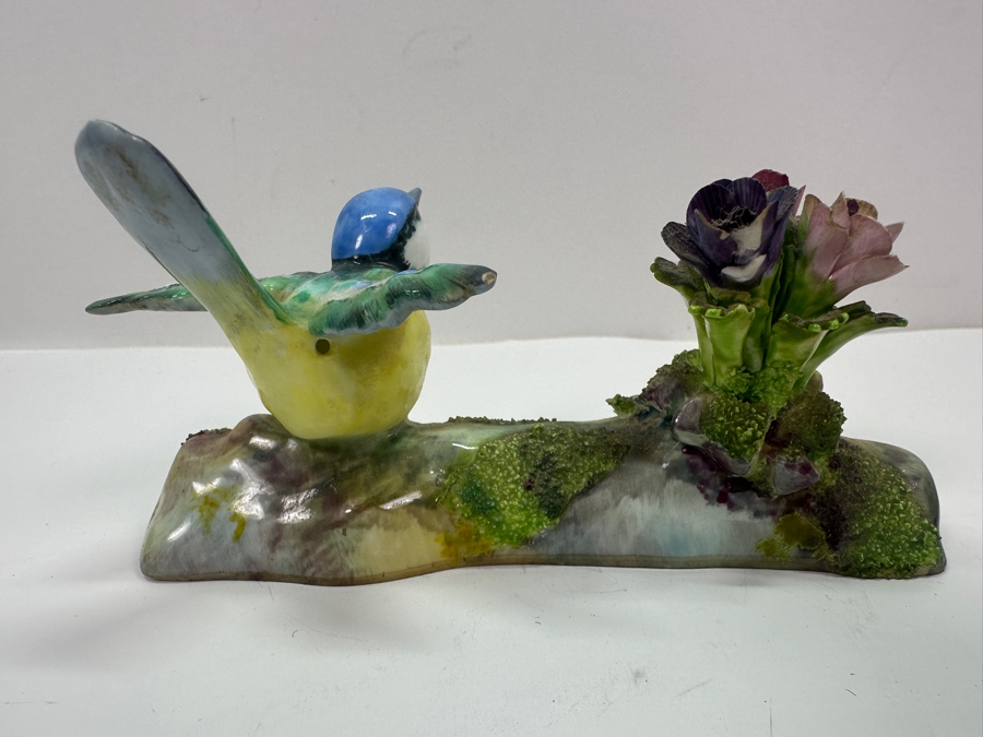 Fine Bone China Crown Staffordshire England Bird Figurine 5.5L [Photo 8]