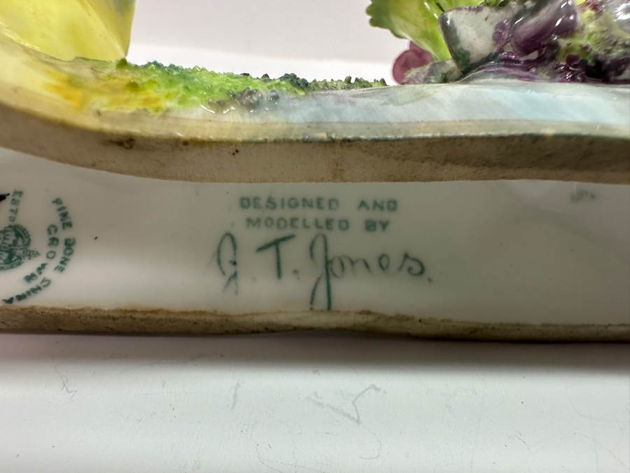 Fine Bone China Crown Staffordshire England Bird Figurine 5.5L [Photo 10]