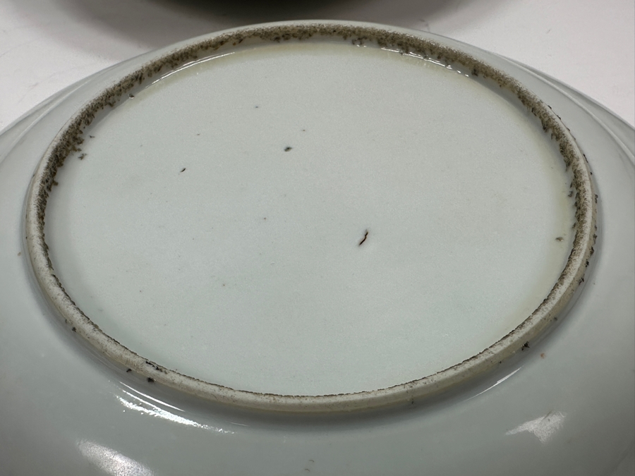 Set of (6) Vintage Japanese Hand Painted Rose Medallion Porcelain Plates [Photo 19]