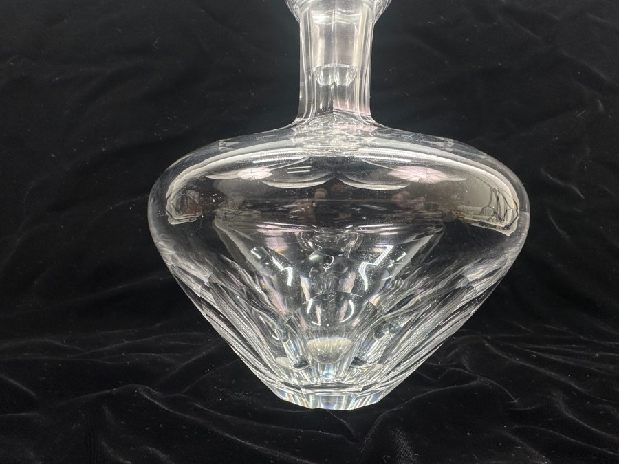 Hand Blown Crystal Decanter 10'H [Photo 5]
