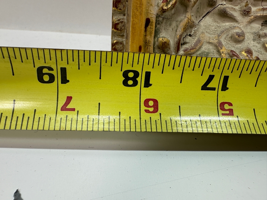 Original Oil Painting On Board Signed Lower Right 7.5 X 18 Framed 18.5 X 29 [Photo 10]