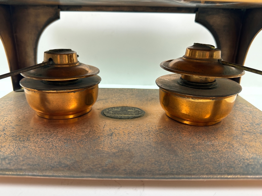 Antique Victorian Alex Boyd and Son Copper Food Warmer, London [Photo 4]