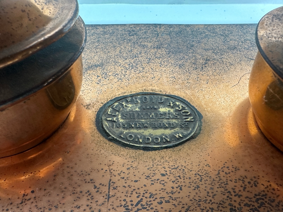 Antique Victorian Alex Boyd and Son Copper Food Warmer, London [Photo 2]