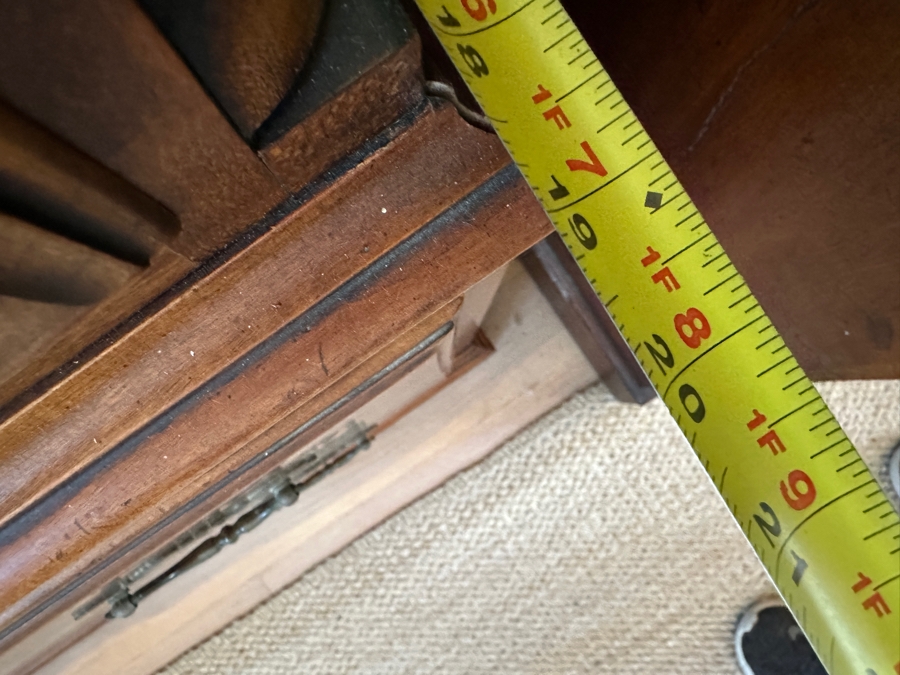 Vintage Highboy 7-Drawer Chest Of Drawers Dresser By Statton Trutype Americana 37W X 19D X 55H [Photo 8]