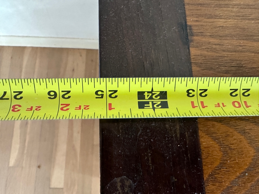 Mid Century Korean Elm Wood and Brass Engraved Butterfly Desktop Chest 25'W x 16.5D x 24'H [Photo 11]