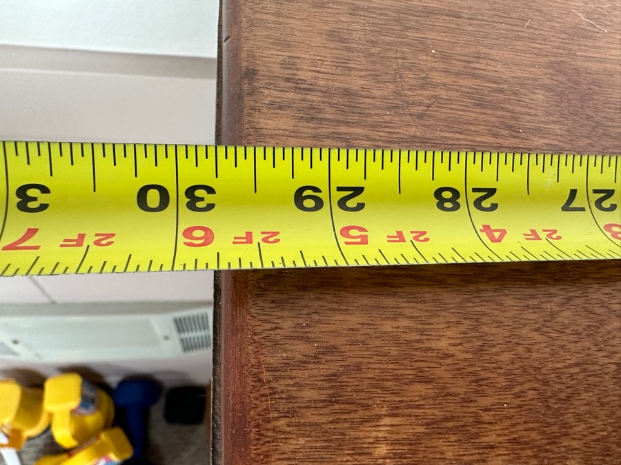 Vintage Drop Leaf Secretary Desk 30'W x 17'D x 40'H [Photo 6]