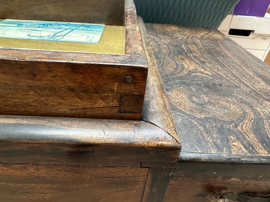 Antique Japanese Hibachi with Five Drawers 29.5'W x 16'D x 23'H [Photo 15]