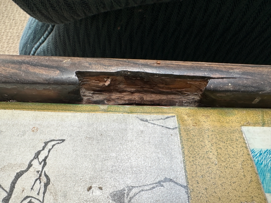 Antique Japanese Hibachi with Five Drawers 29.5'W x 16'D x 23'H [Photo 5]