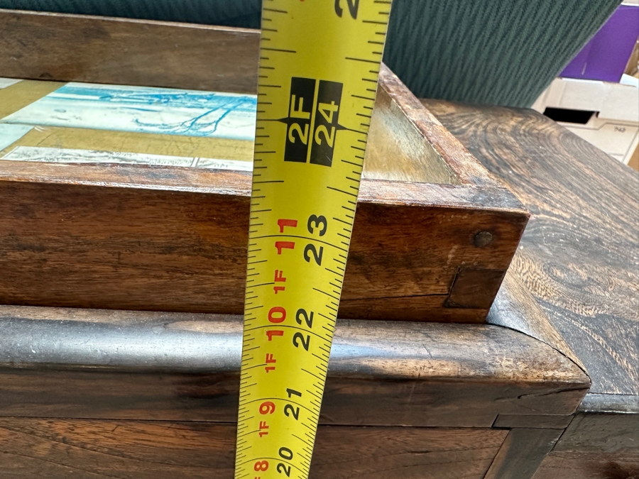 Antique Japanese Hibachi with Five Drawers 29.5'W x 16'D x 23'H [Photo 14]