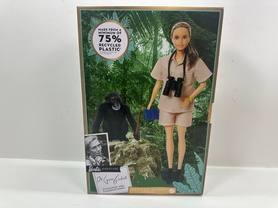 Dr. Jane Goodall Barbie® Inspiring Women™ Doll, New in Box [Photo 2]