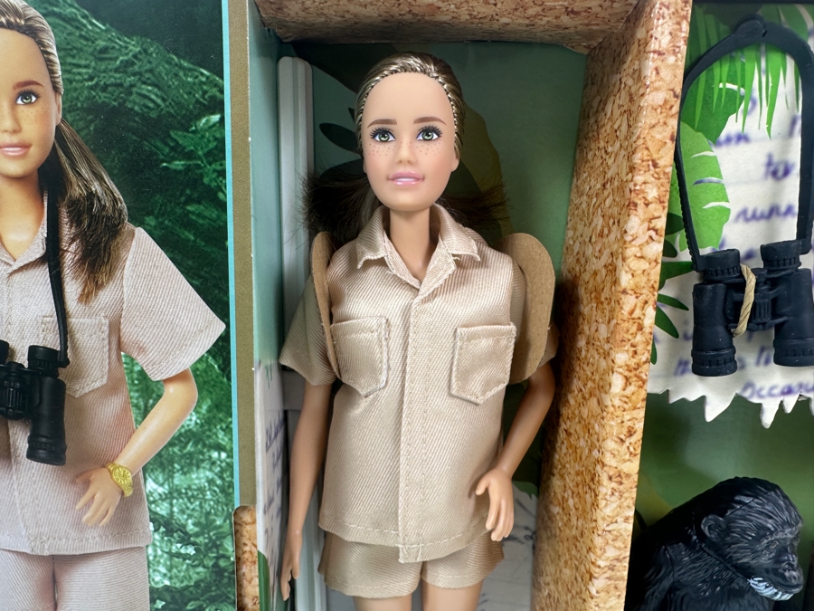 Dr. Jane Goodall Barbie® Inspiring Women™ Doll, New in Box [Photo 7]