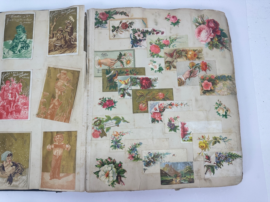 Antique Victorian Scrapbook - See Photos [Photo 10]