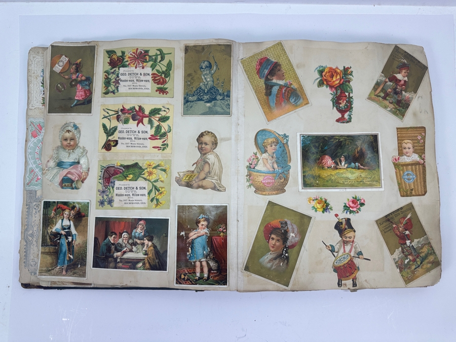 Antique Victorian Scrapbook - See Photos [Photo 11]