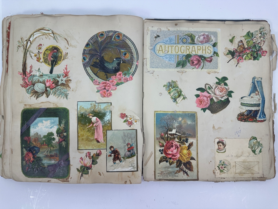 Antique Victorian Scrapbook - See Photos [Photo 17]