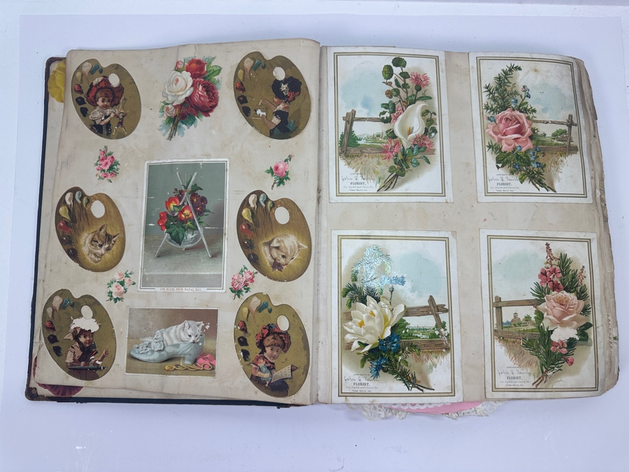 Antique Victorian Scrapbook - See Photos [Photo 5]