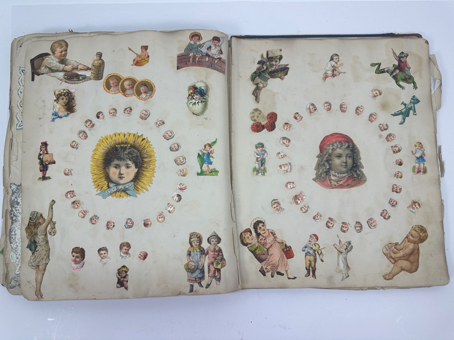 Antique Victorian Scrapbook - See Photos [Photo 19]
