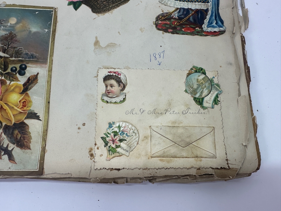 Antique Victorian Scrapbook - See Photos [Photo 18]