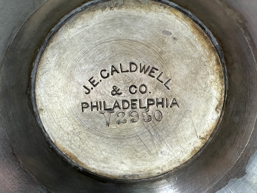 Antique Silver-Plate J.E Caldwell Trophy from 1914 [Photo 6]