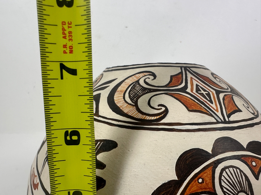 Hand Painted Gourd 9.5W X 7H [Photo 6]