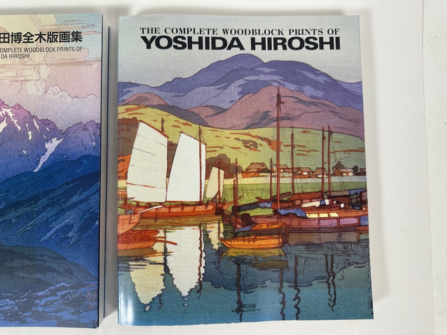 Pair Of Japanese Books: The Complete Woodblock Prints Of Yoshida Hiroshi [Photo 2]