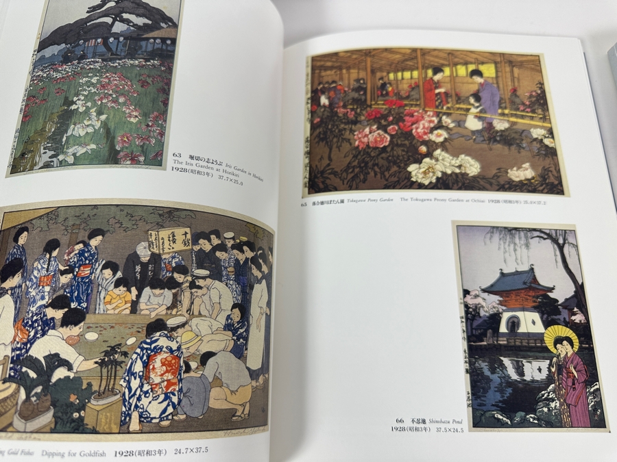 Pair Of Japanese Books: The Complete Woodblock Prints Of Yoshida Hiroshi [Photo 10]