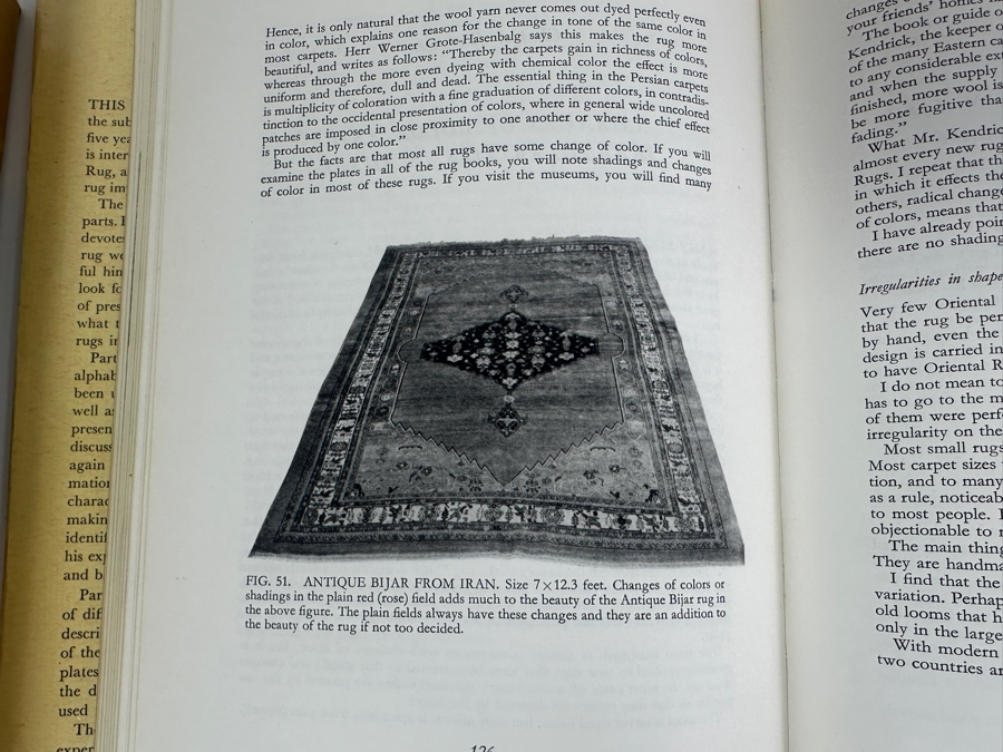 Hardcover Book With Slipcase Oriental Rugs: A Complete Guide By Charles W. Jacobsen [Photo 4]