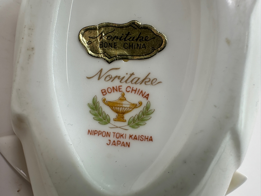 Vintage Noritake Nippon Toki Kaisha Mandarin Duck Figurine 8.25'W x 5.25'H [Photo 9]