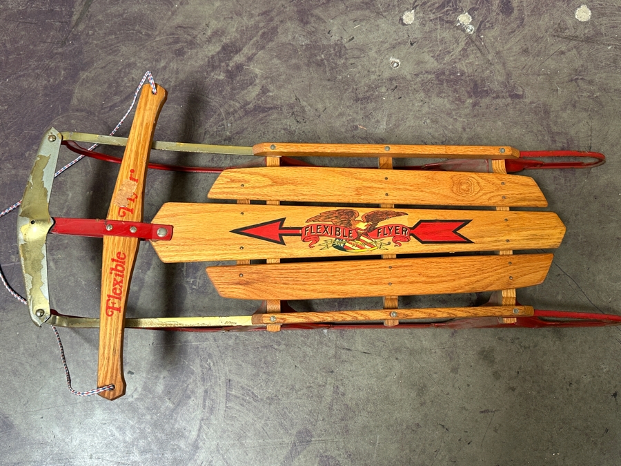 Vintage 1970's Flexible Flyer Snow Sled, Philadelphia, PA Model 41 [Photo 2]