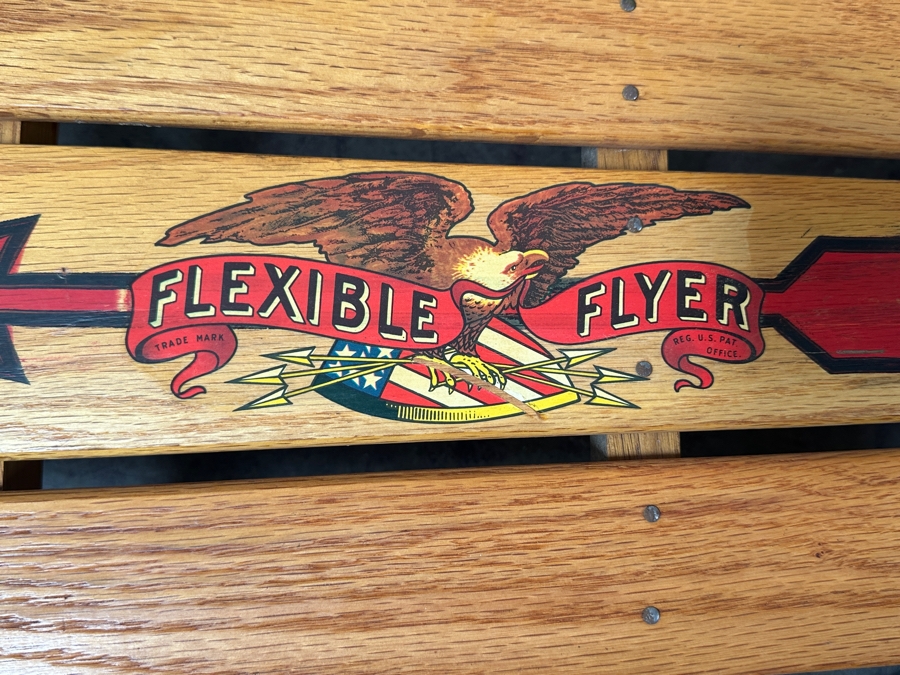 Vintage 1970's Flexible Flyer Snow Sled, Philadelphia, PA Model 41 [Photo 4]