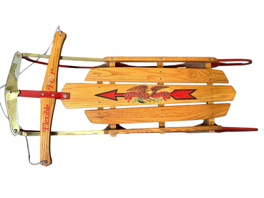 Vintage 1970's Flexible Flyer Snow Sled, Philadelphia, PA Model 41 [Photo 1]