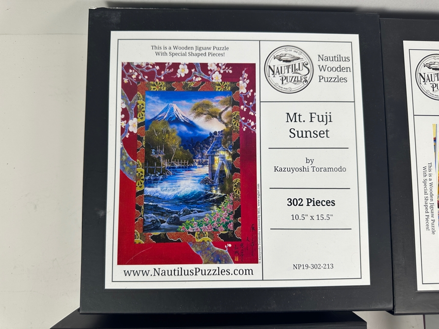 Lot of (4) Wooden Jigsaw Puzzles [Photo 4]