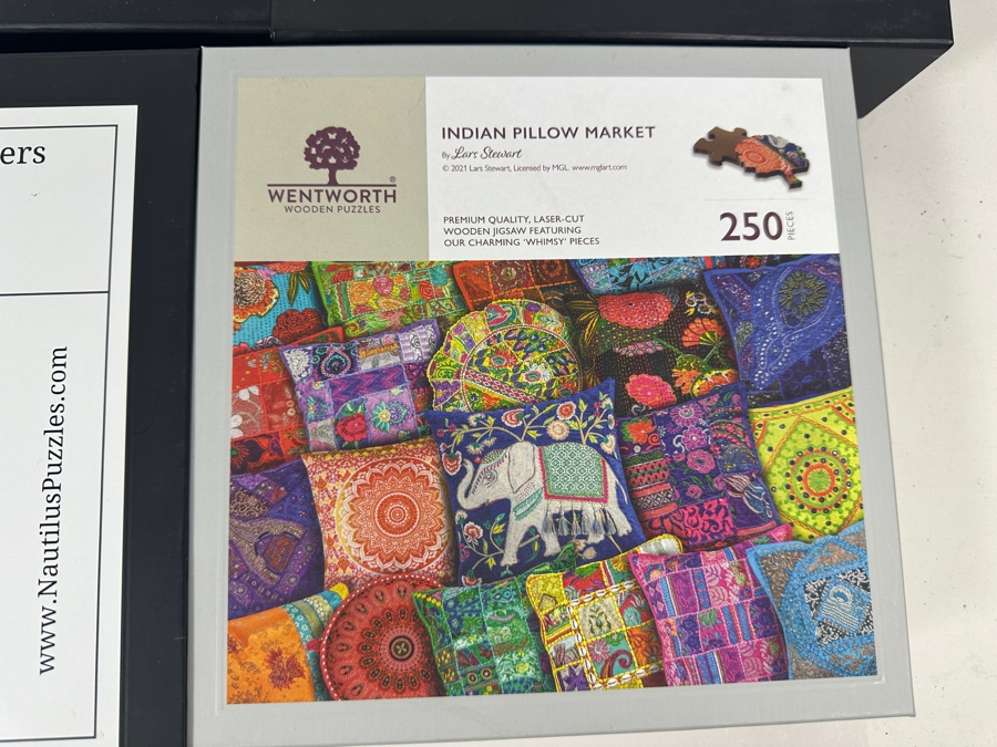 Lot of (4) Wooden Jigsaw Puzzles [Photo 5]