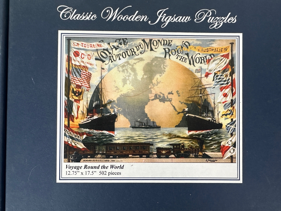 Lot of (3) Liberty Wooden Jigsaw Puzzles [Photo 6]