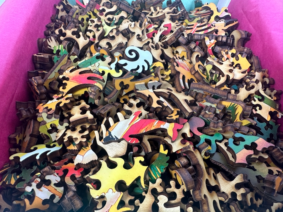 Lot of (3) Liberty Wooden Jigsaw Puzzles [Photo 11]