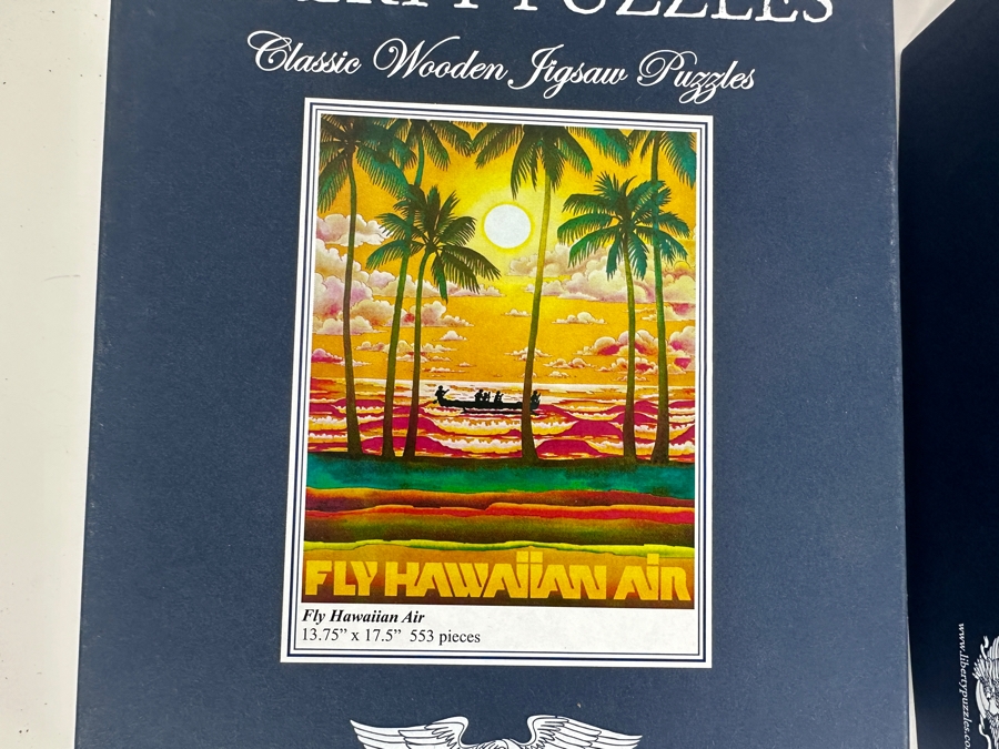 Lot of (3) Liberty Wooden Jigsaw Puzzles [Photo 3]