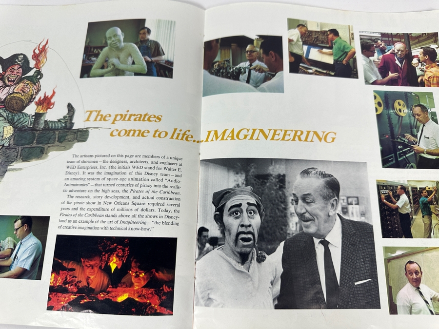 Vintage 1968 Disney Pirates of the Caribbean Souvenir Program Book [Photo 8]