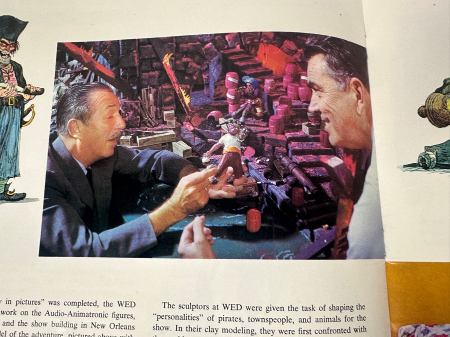 Vintage 1968 Disney Pirates of the Caribbean Souvenir Program Book [Photo 7]