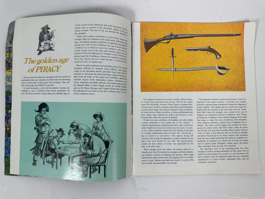 Vintage 1968 Disney Pirates of the Caribbean Souvenir Program Book [Photo 3]