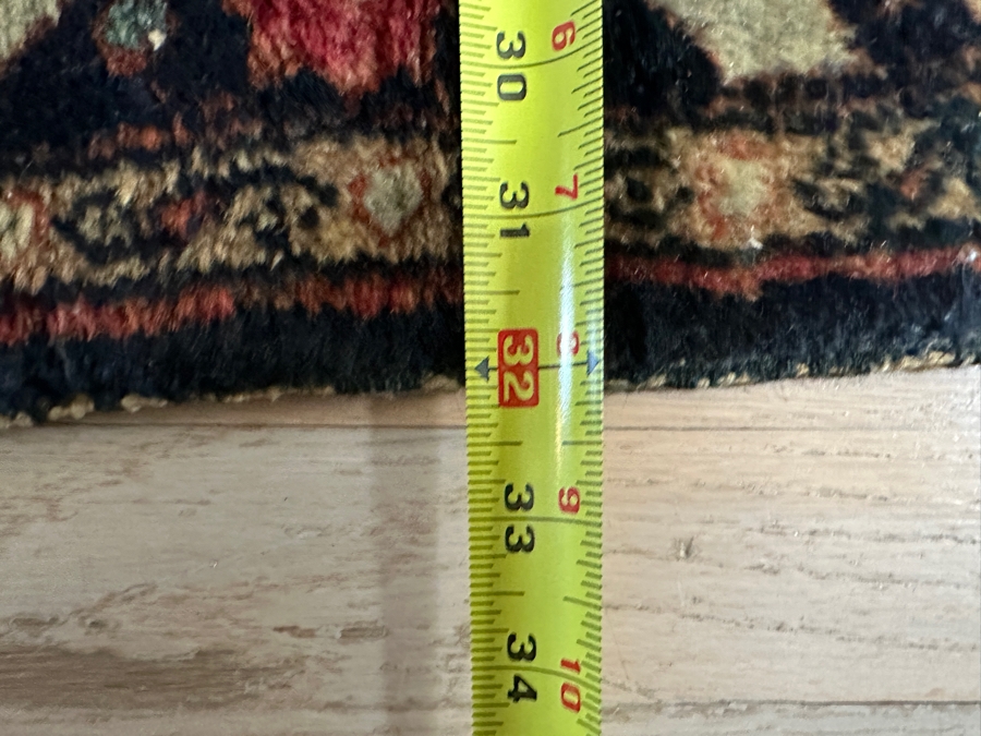 Just Added - Stunning Long Vintage Hand Knotted Wool Persian Runner Rug 32' X 234' [Photo 12]