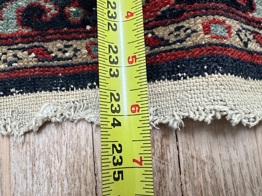 Just Added - Stunning Long Vintage Hand Knotted Wool Persian Runner Rug 32' X 234' [Photo 13]