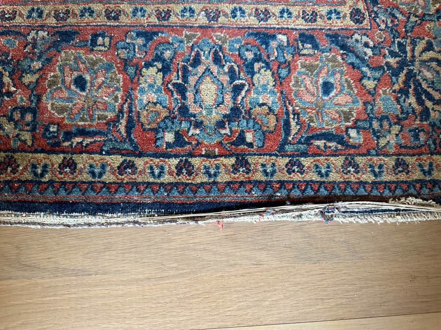 Just Added - Stunning Vintage Hand Knotted Persian Area Rug 50 X 79 [Photo 12]