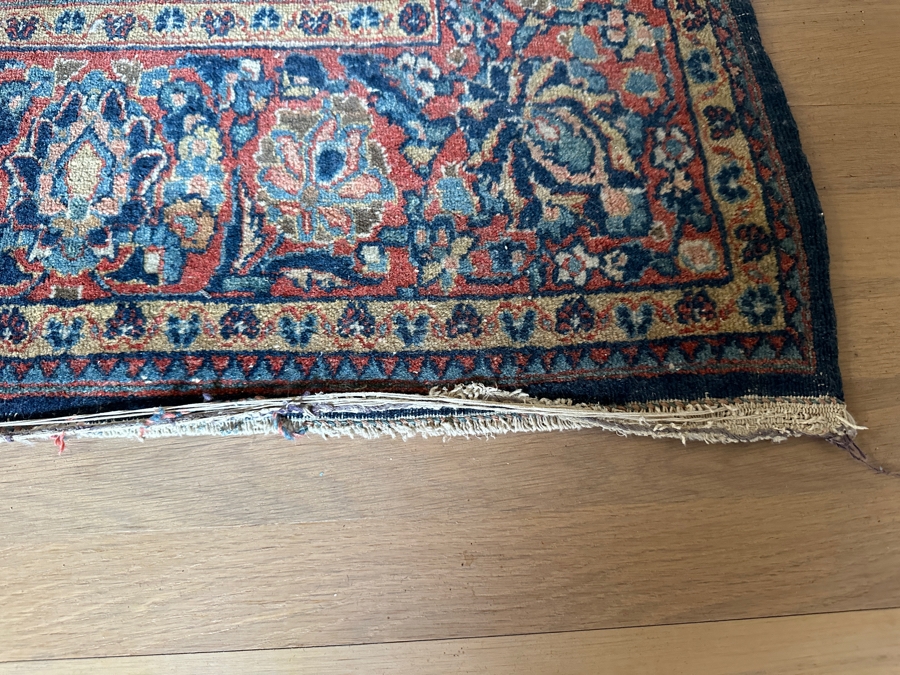 Just Added - Stunning Vintage Hand Knotted Persian Area Rug 50 X 79 [Photo 13]