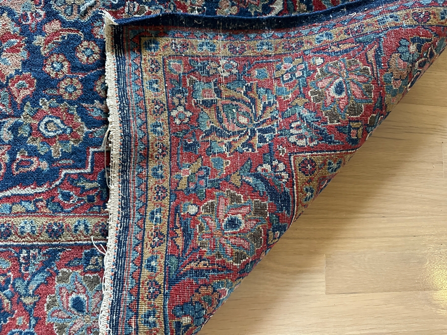 Just Added - Stunning Vintage Hand Knotted Persian Area Rug 50 X 79 [Photo 9]