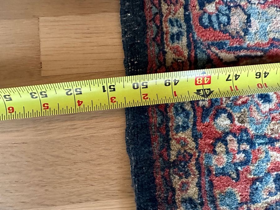 Just Added - Stunning Vintage Hand Knotted Persian Area Rug 50 X 79 [Photo 10]