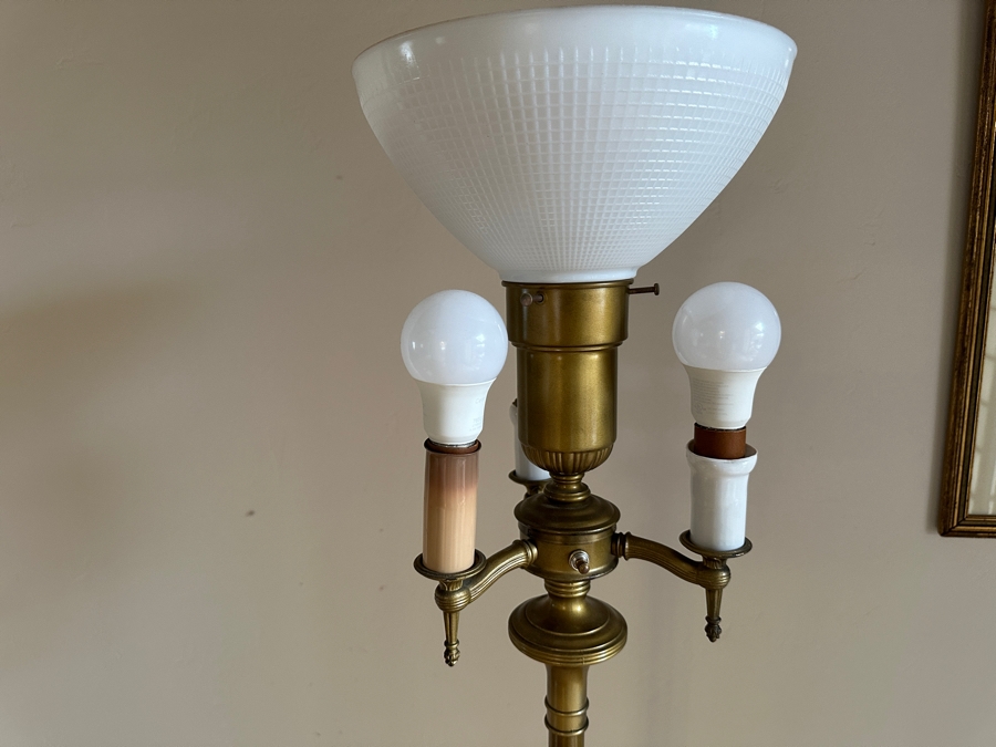 Just Added - Vintage Floor Lamp 62.5H [Photo 7]