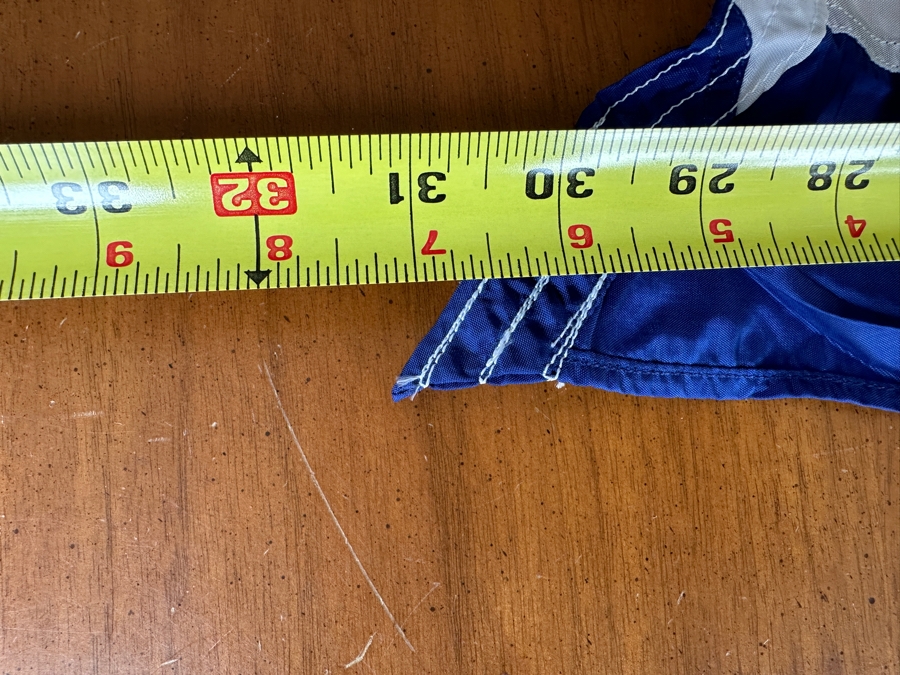 Just Added - Vintage US Navy Ship's Command Pennant 31 X 26 [Photo 8]