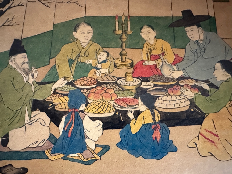 Just Added - Vintage Beautiful Chinese Hand Painted Wooden Trunk Chest Box 32W X 15D X 17.5H [Photo 23]