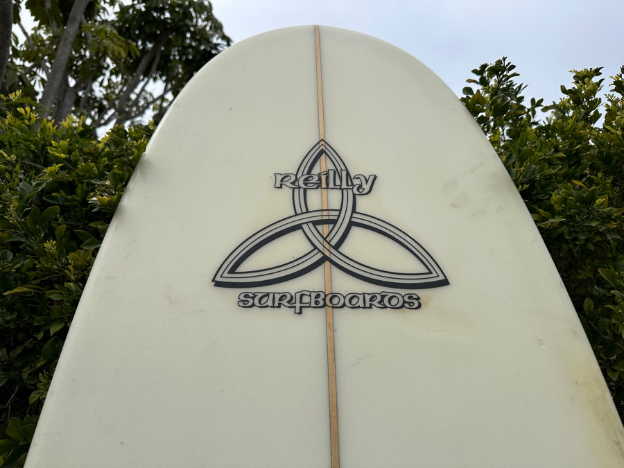 Just Added - Reilly Surfboards 9'1' Surfboard Shaped By Sean Reilly Maui Hawaii With Custom Marilyn Monroe Artwork [Photo 6]