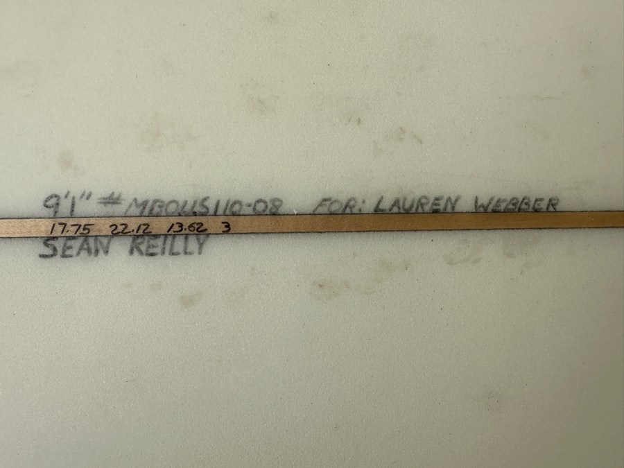 Just Added - Reilly Surfboards 9'1' Surfboard Shaped By Sean Reilly Maui Hawaii With Custom Marilyn Monroe Artwork [Photo 8]